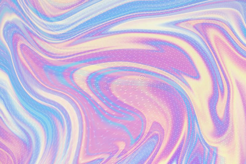 Iridescent Texture. Holographic Background. Hologram Gradient Neon