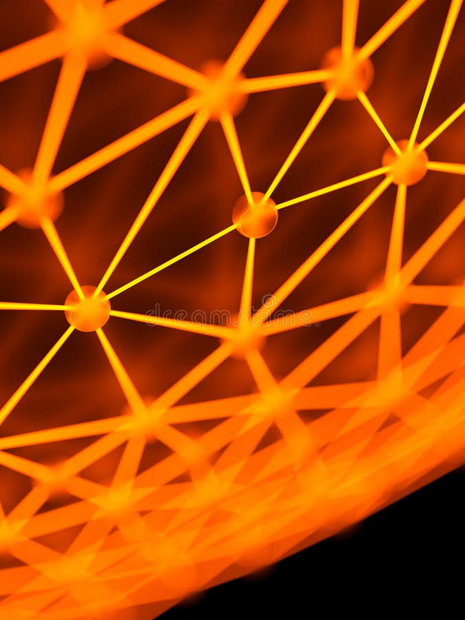 Abstract network closee up royalty free stock images