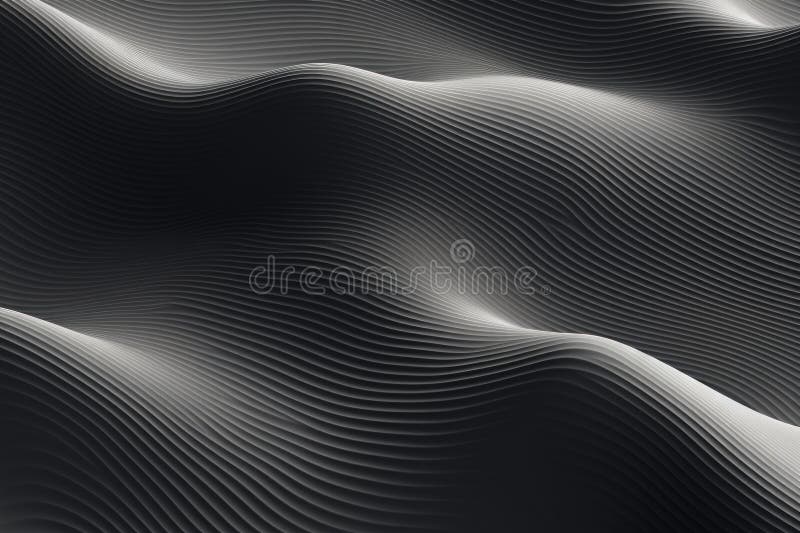 Abstract neural network maze pattern. Generative AI stock illustration