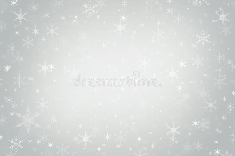 Abstract silver grey Christmas winter background stock photo Abstract silver grey Christmas winter background stock photo