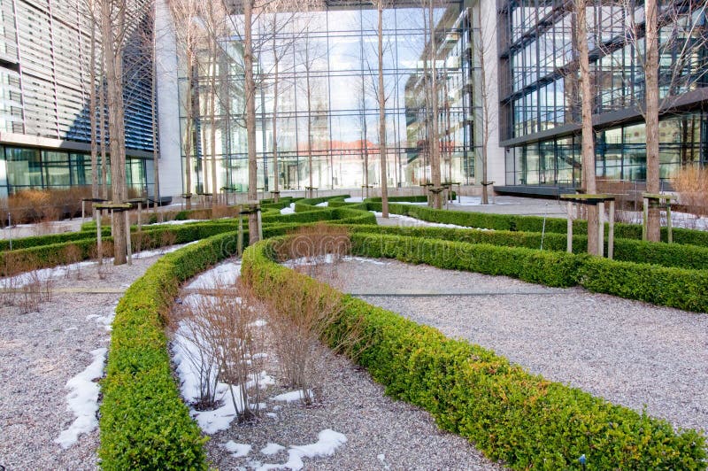 Abstract office buildings stock photo. Image of scene 23411958