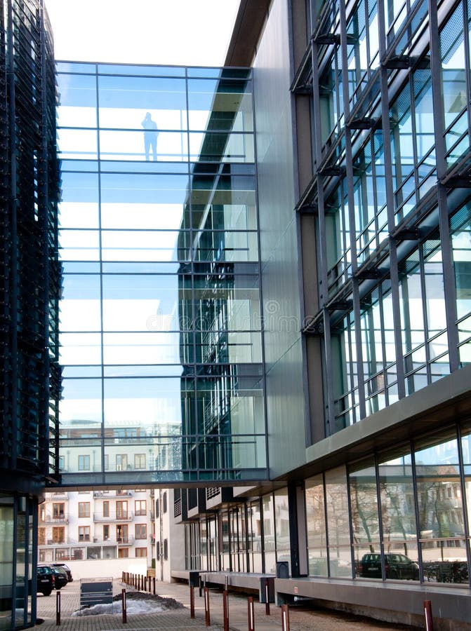 Abstract office buildings stock image. Image of scene 23412281