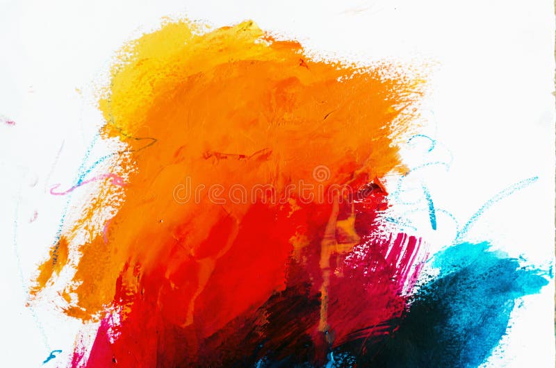 Abstract Oil Painting Background. Oil on Canvas Texture. Hand Dr Stock  Photo - Image of grunge, blue: 126123128