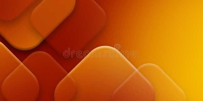 Abstract Orange Background with Square Shape, Can Be Used for Banner Sale,  Wallpaper, for, Brochure, Landing Page Stock Illustration - Illustration of  clean, geometric: 184767553