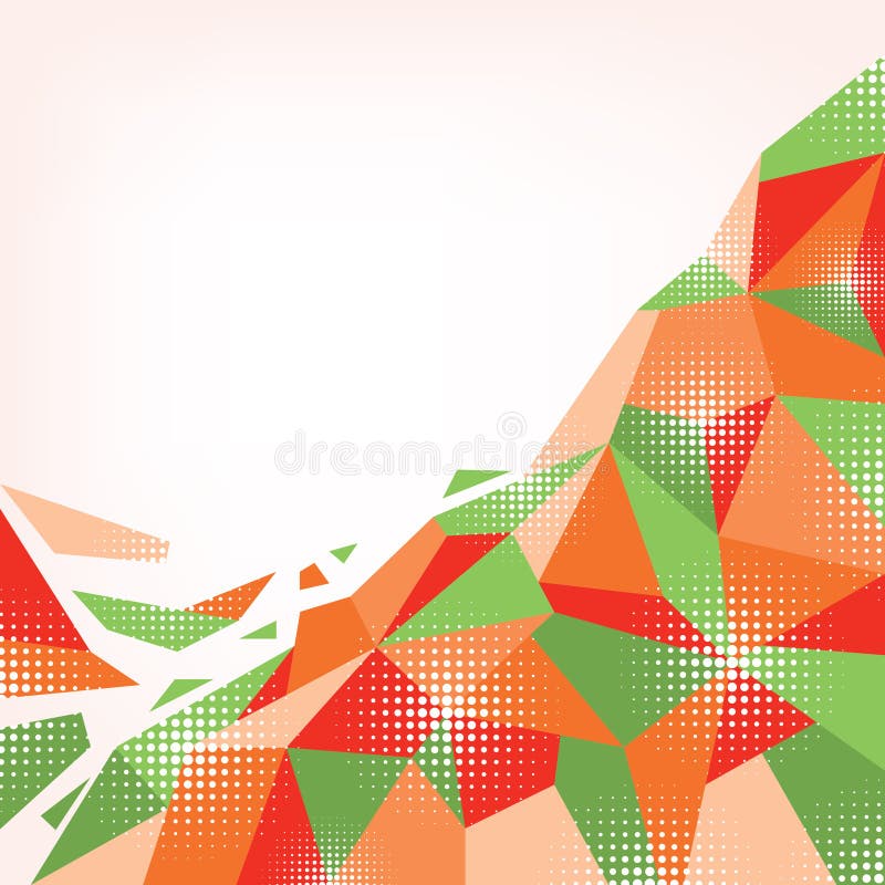 Abstract Orangegreen Background Stock Vector Illustration of decorative, backdrop 64277991