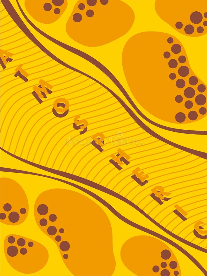 Abstract Orange Poster, Can Be Applied As a Banner, Poster, Background