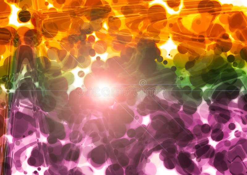 abstract-orange-purple-green-bokeh-wallp