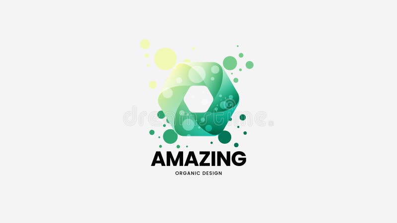 Abstract organisch geïsoleerd vectorembleemteken De illustratie van het Logotypeembleem Het verbazende ontwerp van het manier vee royalty-vrije illustratie Abstract organisch geïsoleerd vectorembleemteken De illustratie van het Logotypeembleem Het verbazende ontwerp van het manier vee royalty-vrije illustratie
