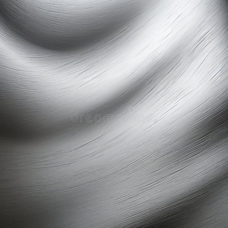 a silver smooth background with a rippled effect, showcasing dynamic brushwork vibrations and figurative precision. the photo, taken with a nikon d750, captures organic contours and industrial angles reminiscent of the gutai group's artistic style. ai generated. a silver smooth background with a rippled effect, showcasing dynamic brushwork vibrations and figurative precision. the photo, taken with a nikon d750, captures organic contours and industrial angles reminiscent of the gutai group's artistic style. ai generated