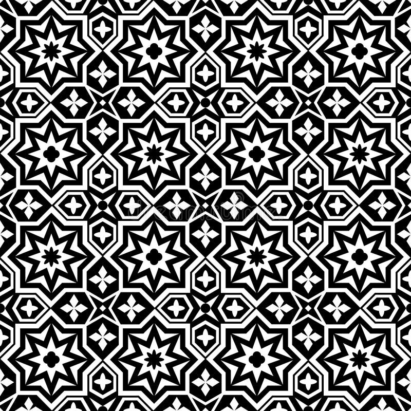 Abstract ornamental seamless pattern background