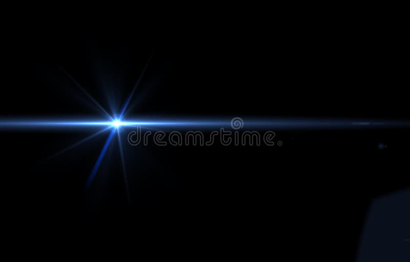 Abstract Overlays Background ,digital Lens Flare. Blue Light Color