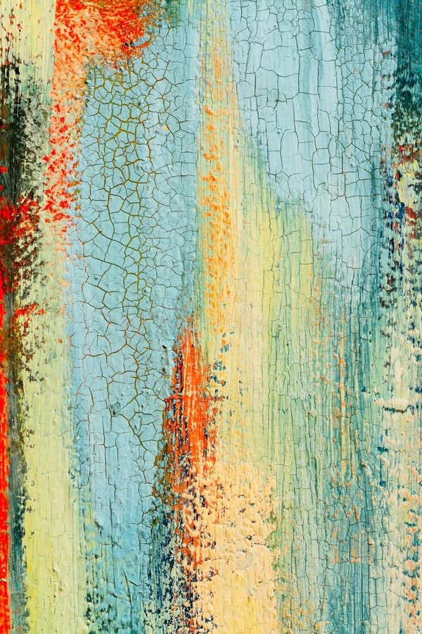 Grey and Yellow Abstract Art Painting Stock Photo Image of vertical