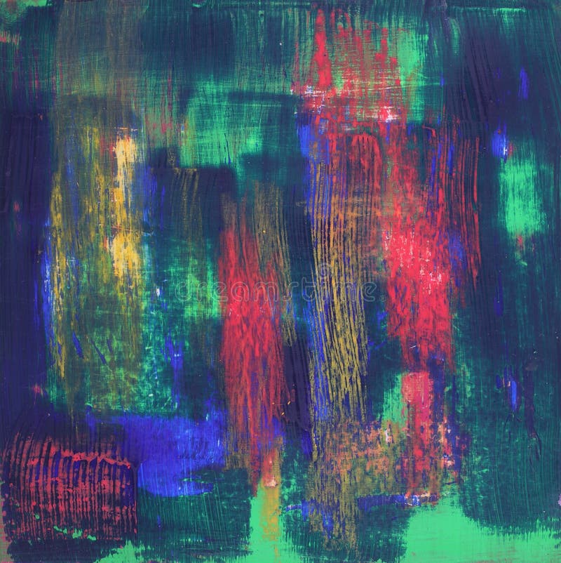 Abstract Painting stock photography