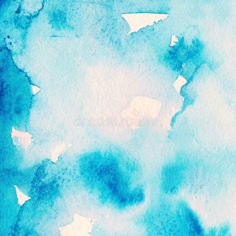 Abstract Painting Blue Background is Made with Elements of Aesthetics