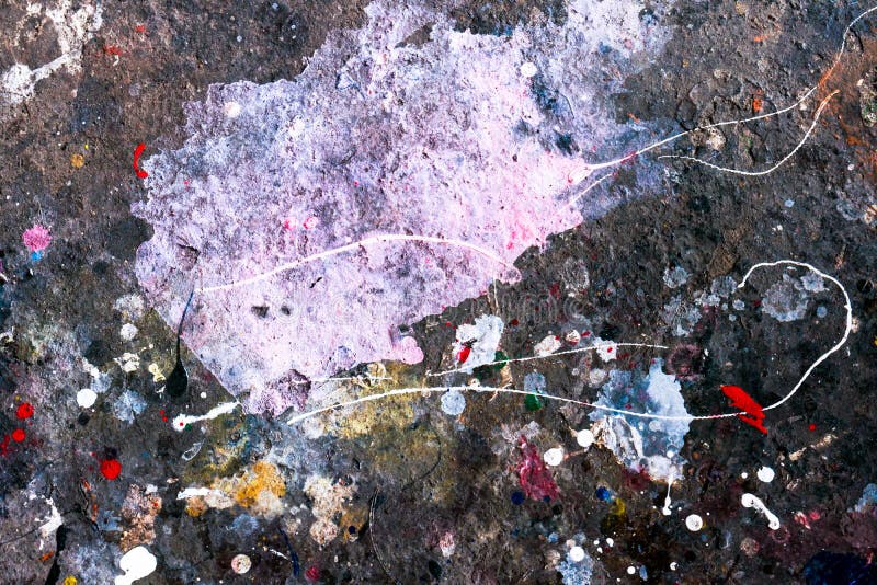 Abstract painting,Grunge Colorful Texture Board royalty free stock image