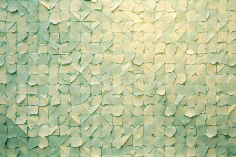 Abstract pale green and yellow paper texture background stock illustration