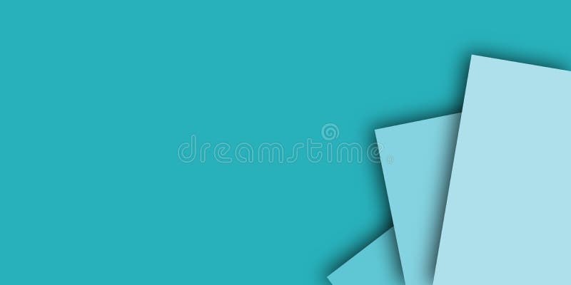 Abstract Paper Cut Background , Green Tosca Paper Cut Background  Illustration with Copy Space. Can Be Use for Banner, Business Stock Vector  - Illustration of origami, element: 181789327
