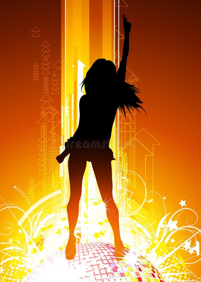 People Dancing Background Party Stock Vector - Illustration of bang ...