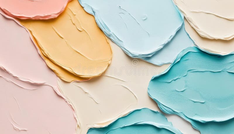 Abstract Pastel Background, Swirling Watercolor Texture Design with Soft, Dreamy Colors vector illustration