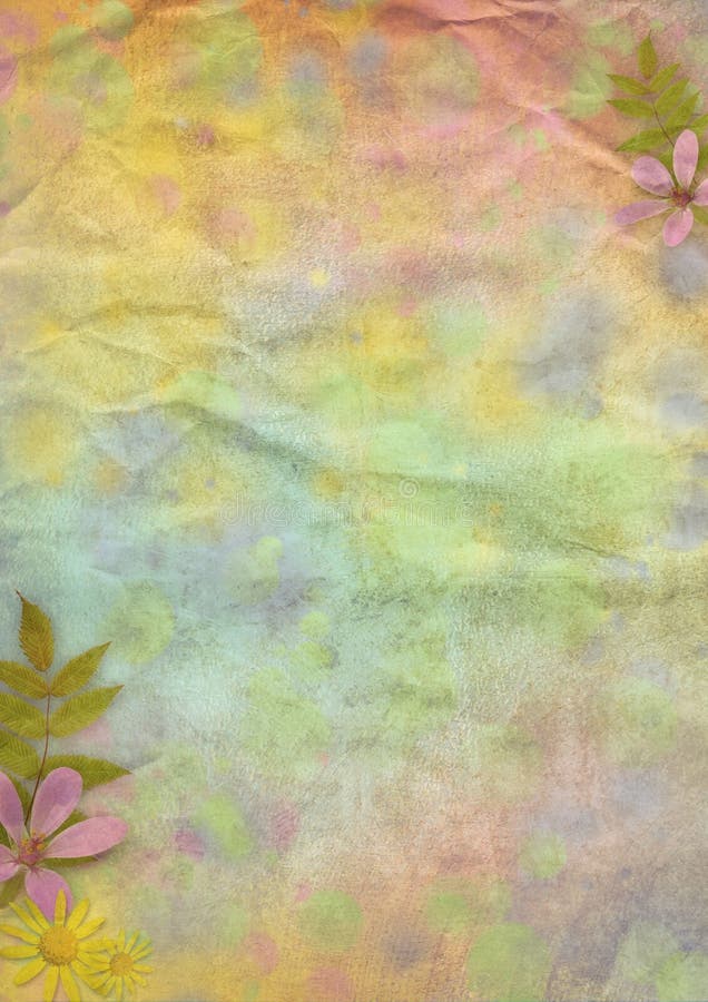 Abstract Pastelcolored Paper Background Stock Illustration