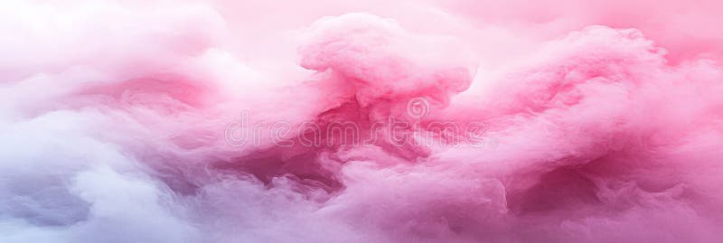 Abstract Pastel Pink And White Cloud Background Texture, Dreamy Soft Focus Design Element stock illustration