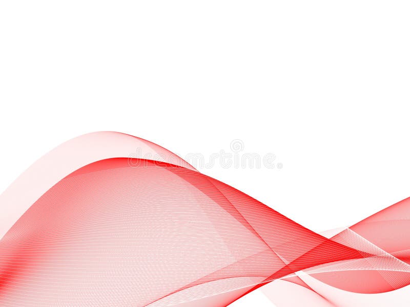 Abstract pastel red wave stock illustration. Illustration of graphic -  91120109