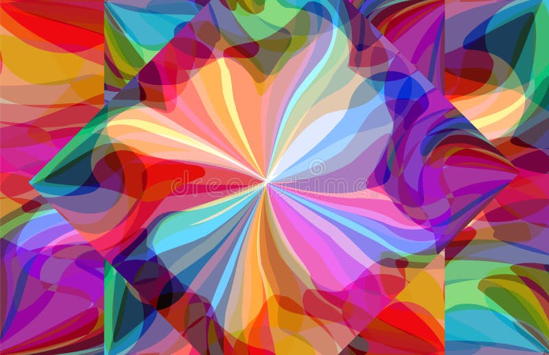 Abstract patroon van kleurrijke zeepbelfantasie royalty-vrije illustratie Abstract patroon van kleurrijke zeepbelfantasie royalty-vrije illustratie