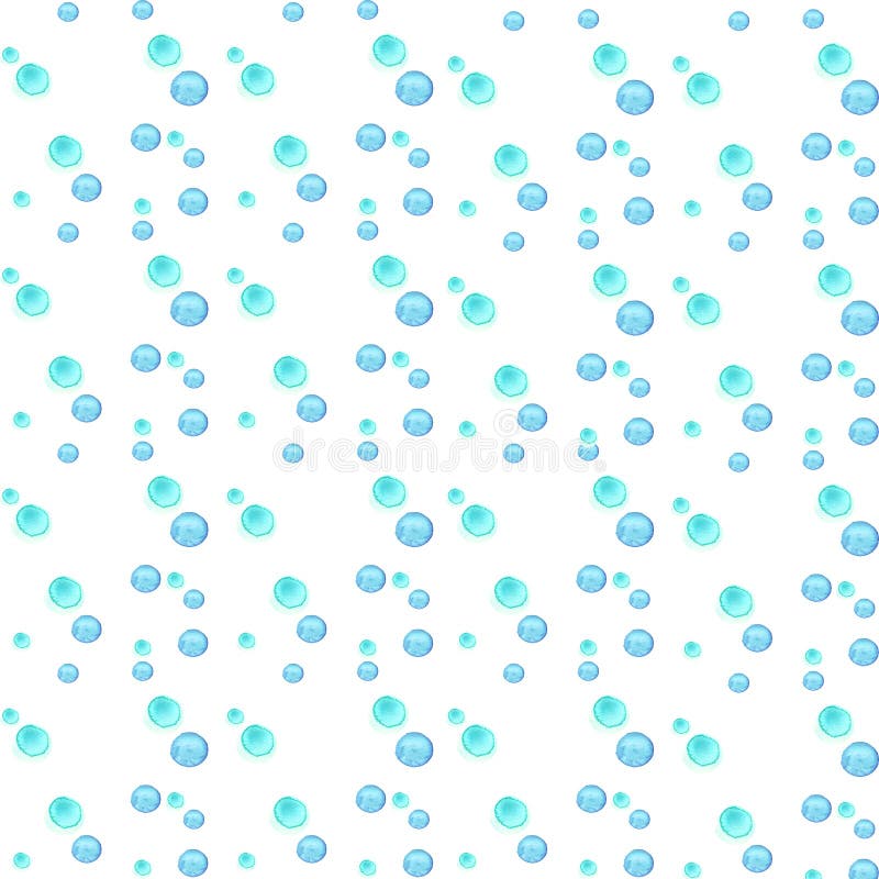 The abstract pattern of blue colorful watercolor circles different sizes. Simple round geometric shapes randomly scattered vector illustration The abstract pattern of blue colorful watercolor circles different sizes. Simple round geometric shapes randomly scattered vector illustration