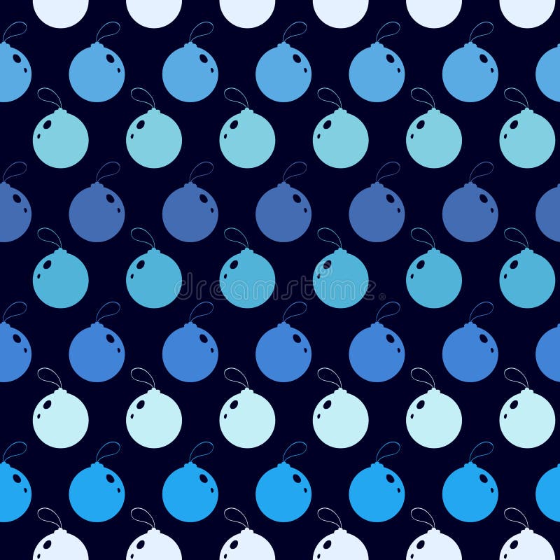 Abstract Pattern with Color Christmas Tree Ball Stock Vector