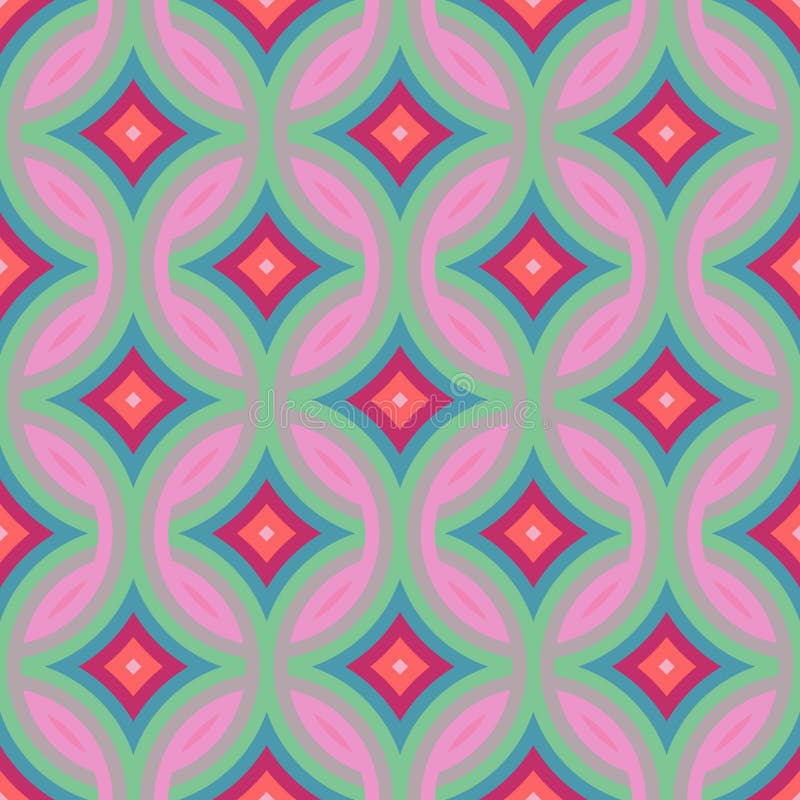 Abstract pattern retro απεικόνιση αποθεμάτων. εικονογραφία από - 8998770