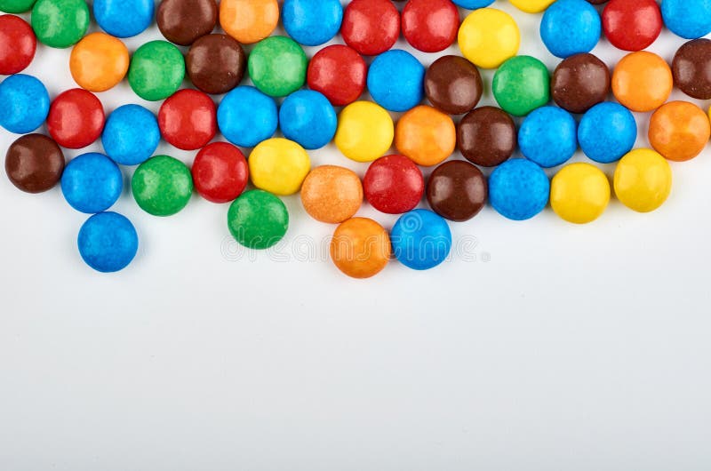 Colorful Candy Balls stock photo. Image of chocolates 12352454