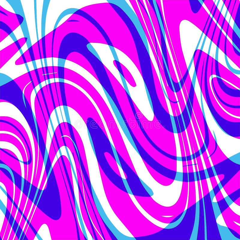Abstract pattern. Seamless vector background. Neon Colors texture stock illustration