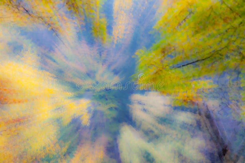 Abstract Colorful Motion Autumn Background Stock Image Image Of