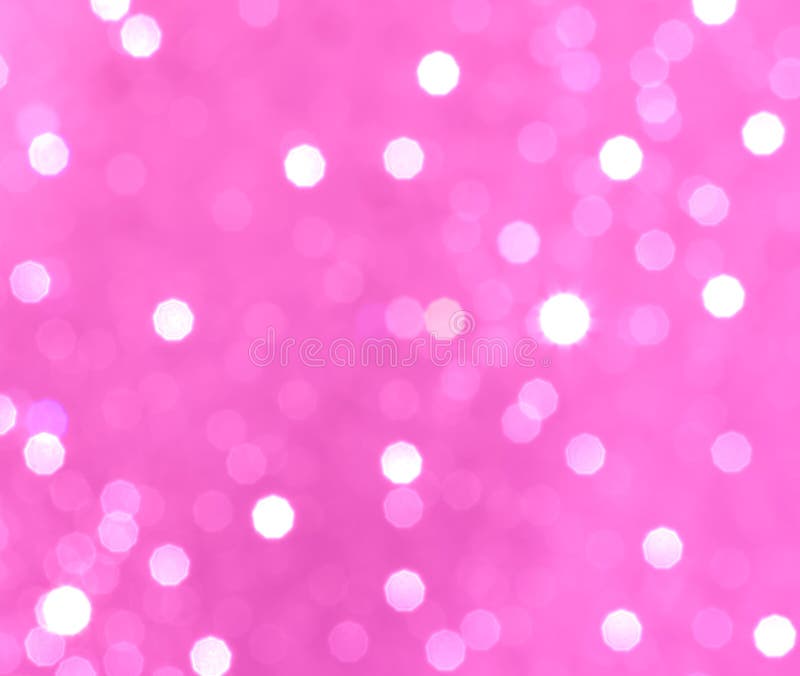 Abstract pink circular bokeh background