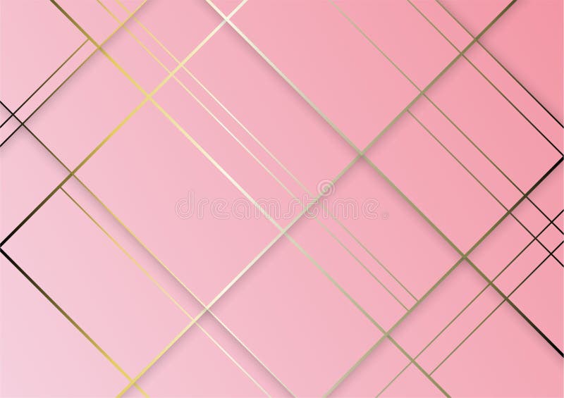 Abstract Pink and Gold Luxury Background. Stock Vector ...