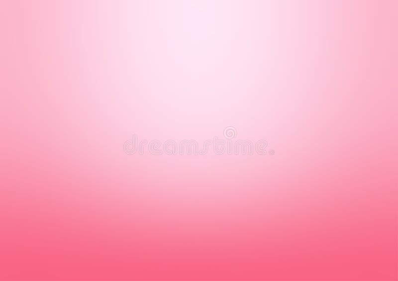 Abstract pink gradient smooth background, blur wallpaper template stock illustration
