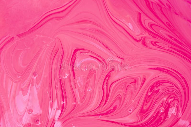Abstract Pink Latex Paint Background, Bright Warm Texture Stock Image