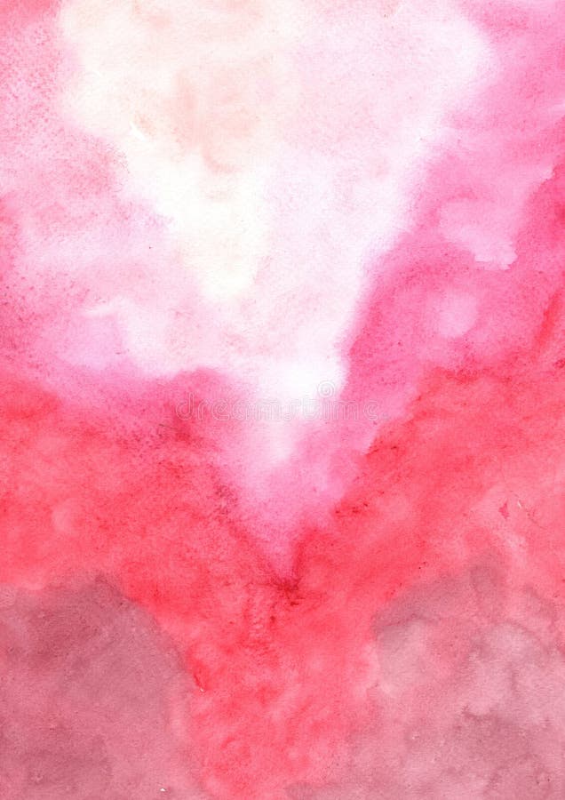 Abstract Pink and Red Watercolor Background for Decoration on Valentine`s  Day. Stock Illustration - Illustration of holiday, love: 242002207