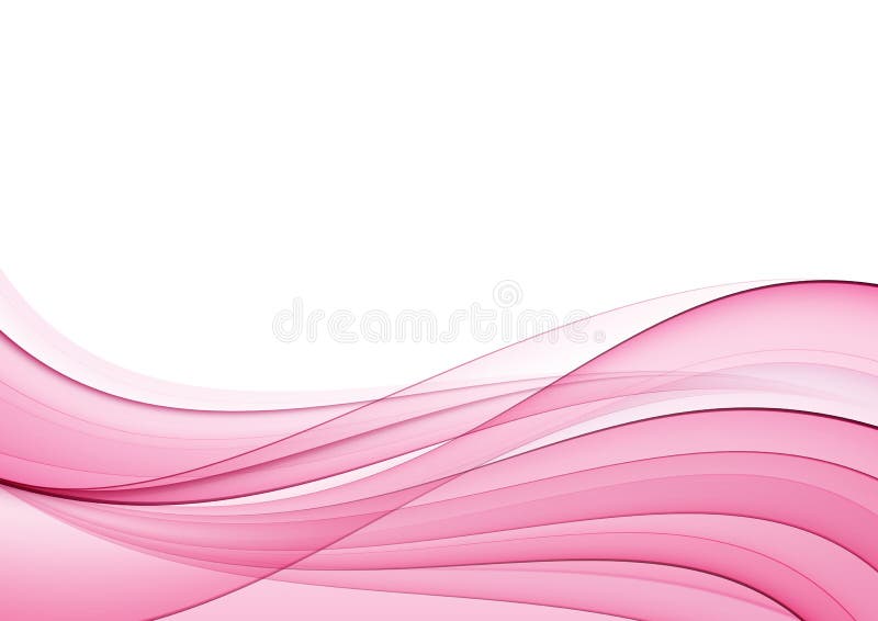 Abstract pink wave royalty free illustration Abstract pink wave royalty free illustration