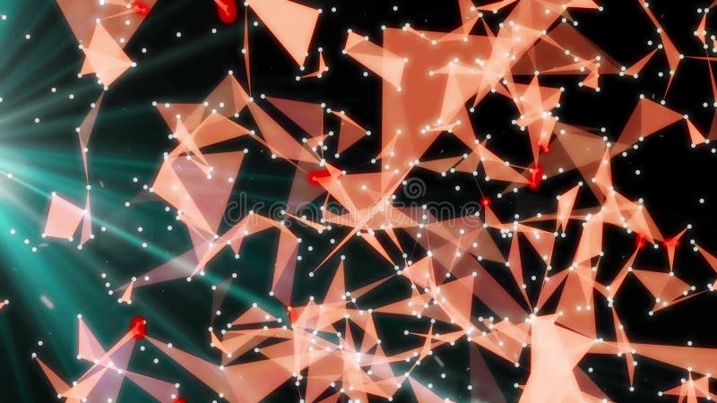 Abstract plexus background vector illustration