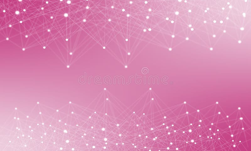 Abstract plexus background with connecting dots and lines. Wave flow. Plexus geometric effect Big data with compounds. Line, conne vector illustration
