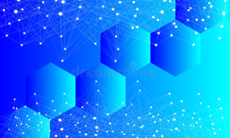 Abstract plexus background with connecting dots and lines. Wave flow. Plexus geometric effect Big data with compounds. Line, conne royalty free illustration
