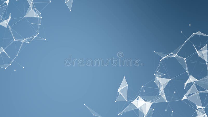 Abstract plexus geometrical shapes. Connection and web concept. vector illustration