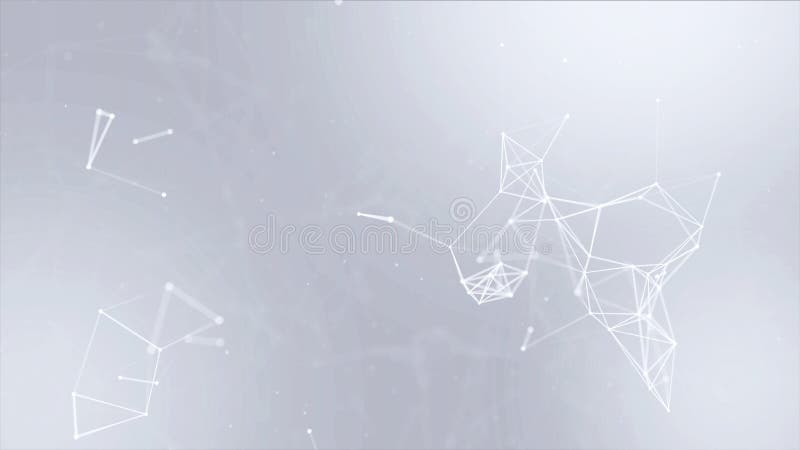 Abstract plexus network as data complex loop background. vector illustration