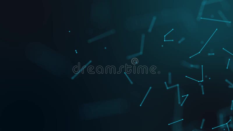 Abstract plexus shapes. Digital, communication and technology background with lines and dots. Web concept and Connection. Loopabl royalty free illustration