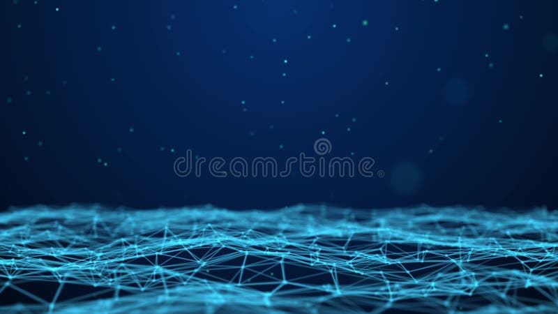 Abstract plexus surface. Particular waves. royalty free illustration