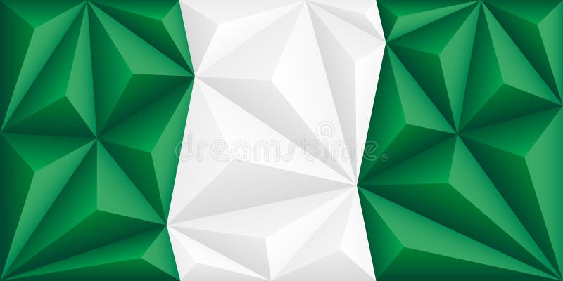 Abstract Polygonal Background in the Form of Colorful Green, Black, Red and  Yellow Stripes. Polygonal Flag of Zimbabwe Stock Vector - Illustration of  abstract, banner: 258678206
