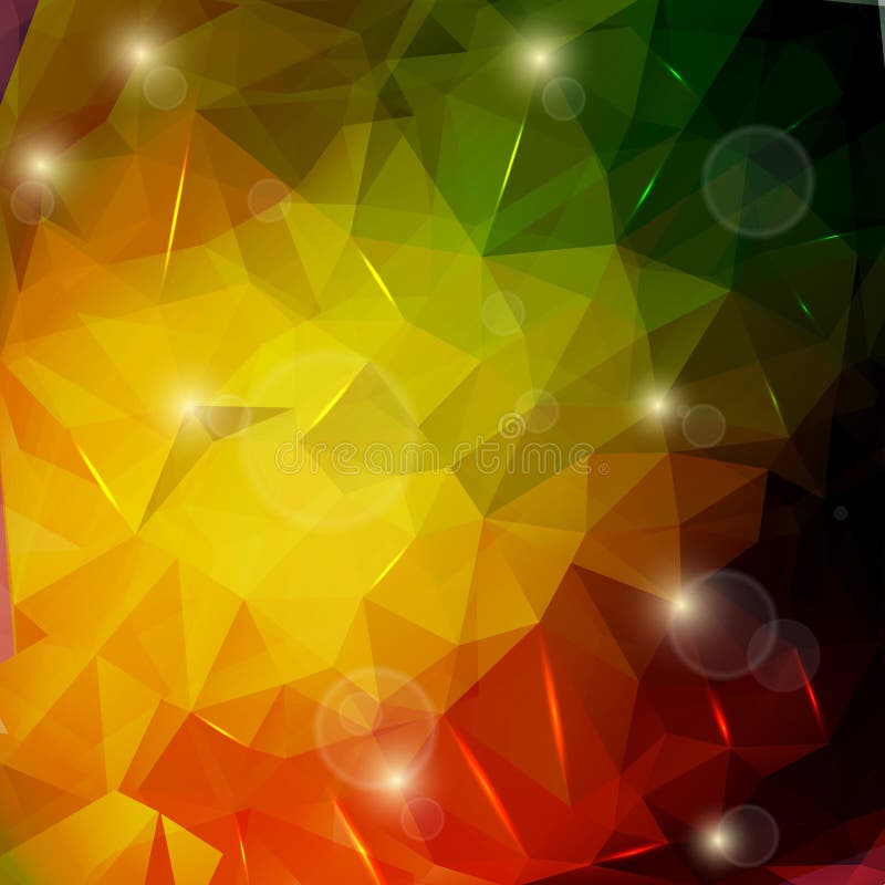 Abstract polygonal background stock illustration