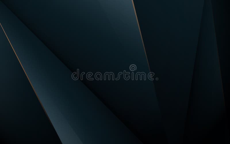 Abstract polygonal pattern luxury dark blue with gold. Vector illustration royalty free illustration