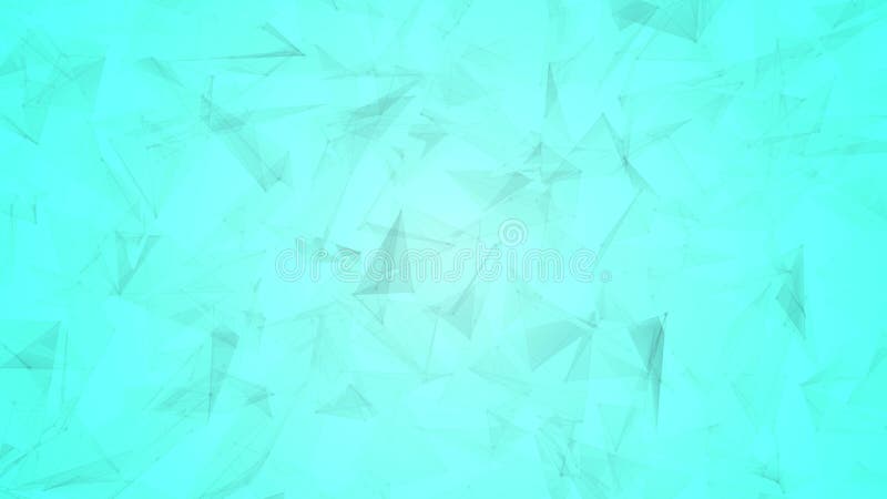 Abstract polygonal space low poly blue background with connecting dots and lines. Connection structure. Futuristic HUD stock illustration